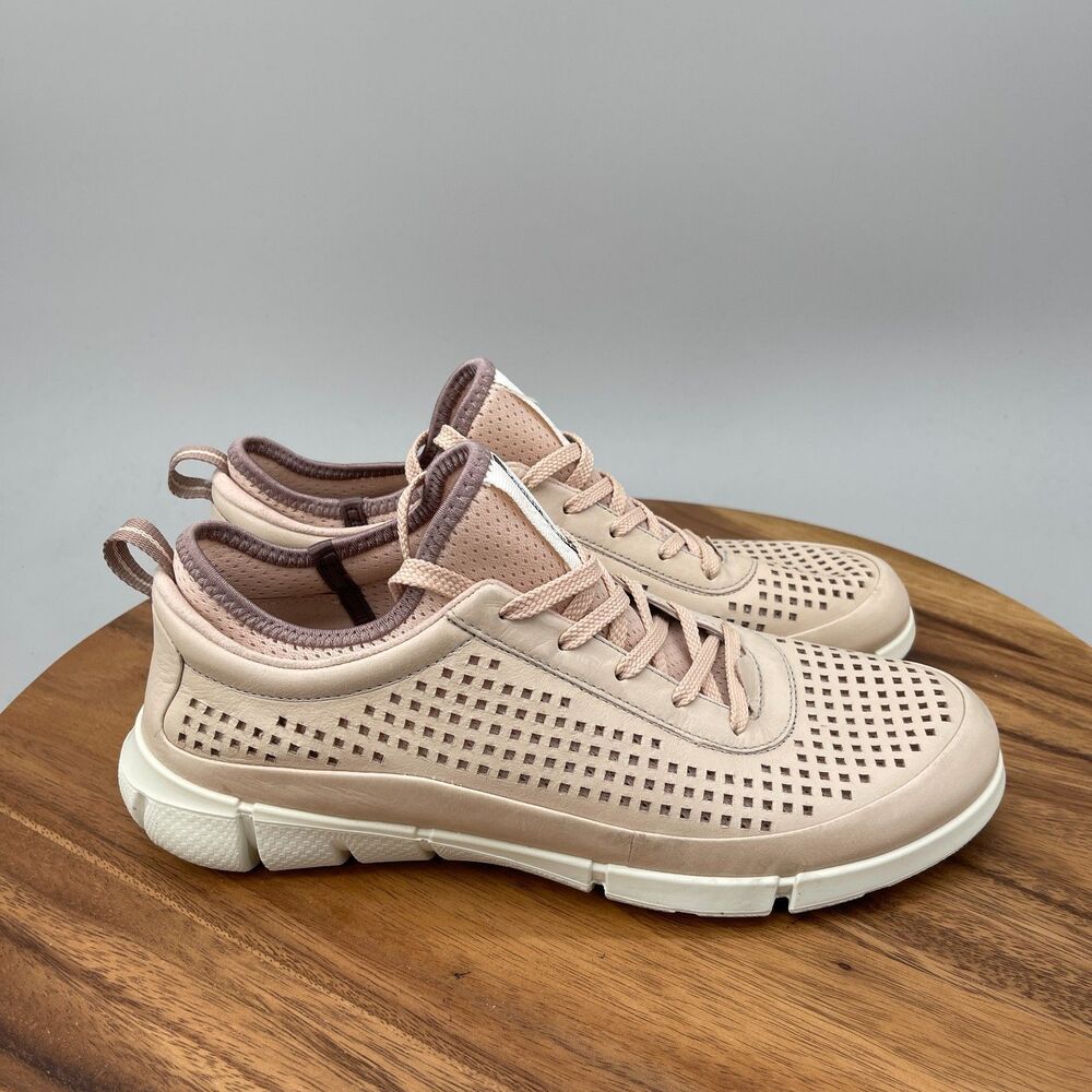 ECCO Intrinsic 1 Shoes Womens Size 10 / 41 Pink Running Comfort Walking Sneakers